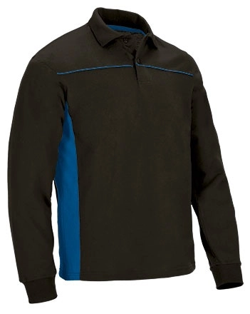 Immagine Polo manica lunga THUNDER Val | 50%Pol+50%Cot | 220 g/m2 personalizzata con stampa o ricamo
