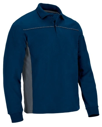 Immagine Polo manica lunga THUNDER Val | 50%Pol+50%Cot | 220 g/m2 personalizzata con stampa o ricamo