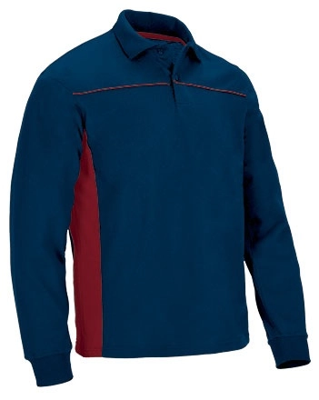 Immagine Polo manica lunga THUNDER Val | 50%Pol+50%Cot | 220 g/m2 personalizzata con stampa o ricamo