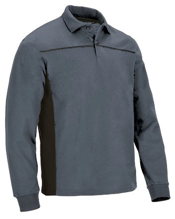 Immagine Polo manica lunga THUNDER Val | 50%Pol+50%Cot | 220 g/m2 personalizzata con stampa o ricamo