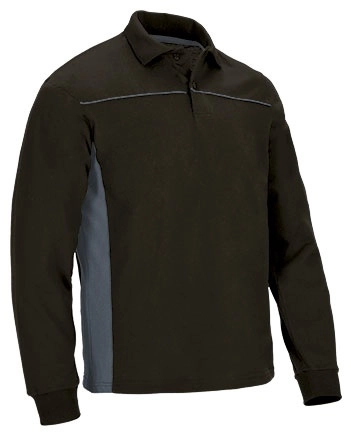Immagine Polo manica lunga THUNDER Val | 50%Pol+50%Cot | 220 g/m2 personalizzata con stampa o ricamo