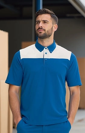 Immagine Polo tecnica HURRICANE Val |100%Pol | 190 g/m2 personalizzata con stampa o ricamo