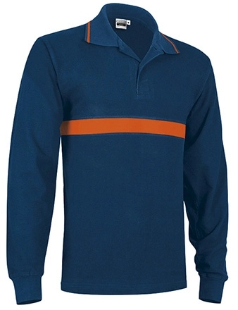 Immagine Polo a manica lunga SERVER Val | 100%Cot | 220 g/m2 personalizzata con stampa o ricamo 