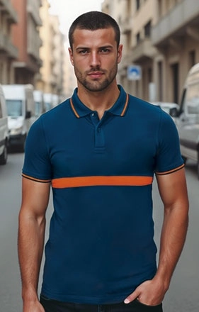 Immagine Polo SERVER Val | 100%Cot | 220 g/m2 personalizzata con stampa o ricamo