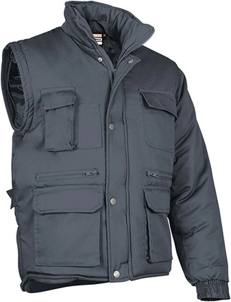 Immagine Giacca maniche staccabili MIRACLE Val | POL 65%,COT 35% | 200 g/m2 personalizzata con stampa o ricamo