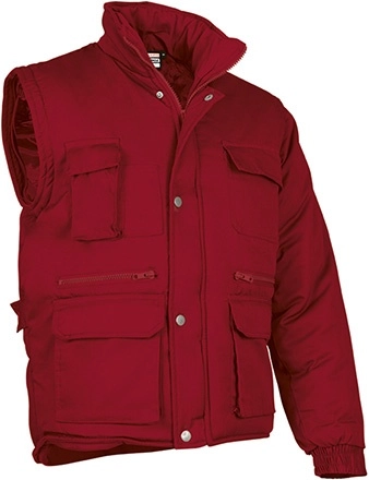 Immagine Giacca maniche staccabili MIRACLE Val | POL 65%,COT 35% | 200 g/m2 personalizzata con stampa o ricamo