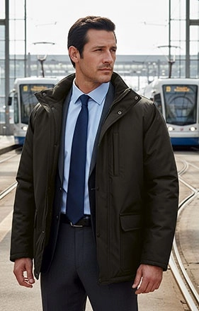 Immagine Parka impermeabile DEREK Val | POL100% | 200 g/m2 personalizzata con stampa o ricamo