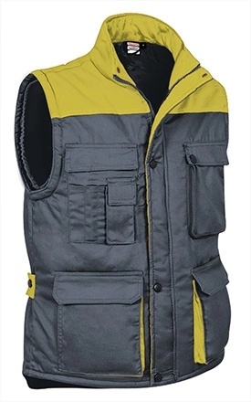 Immagine Gilet da lavoro THUNDER Val | POL 65%COT35% | 200 g/m2 personalizzato con stampa o ricamo