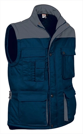 Immagine Gilet da lavoro THUNDER Val | POL 65%COT35% | 200 g/m2 personalizzato con stampa o ricamo