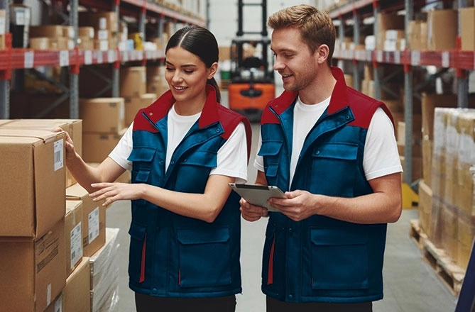 Immagine Gilet da lavoro THUNDER Val | POL 65%COT35% | 200 g/m2 personalizzato con stampa o ricamo