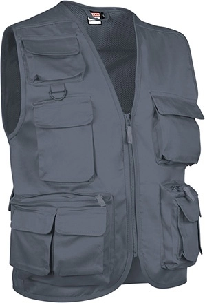 Immagine Gilet multitasche, SAFARI Val | POL65%,COT35% | 200 g/m2 personalizzato con stampa o ricamo