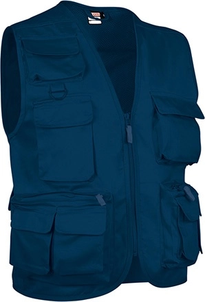 Immagine Gilet multitasche, SAFARI Val | POL65%,COT35% | 200 g/m2 personalizzato con stampa o ricamo