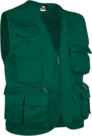 Immagine Gilet multitasche, SAFARI Val | POL65%,COT35% | 200 g/m2 personalizzato con stampa o ricamo