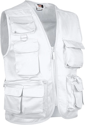 Immagine Gilet multitasche, SAFARI Val | POL65%,COT35% | 200 g/m2 personalizzato con stampa o ricamo