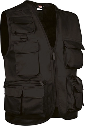Immagine Gilet multitasche, SAFARI Val | POL65%,COT35% | 200 g/m2 personalizzato con stampa o ricamo