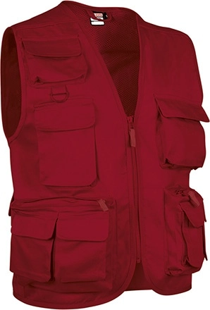 Immagine Gilet multitasche, SAFARI Val | POL65%,COT35% | 200 g/m2 personalizzato con stampa o ricamo