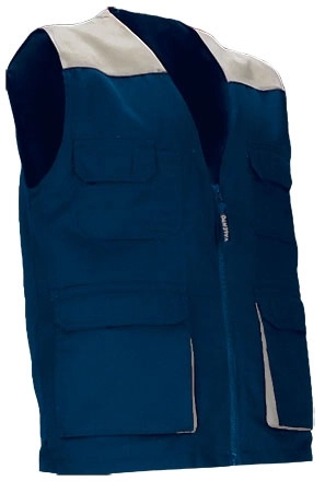 Immagine Gilet da lavoro leggero THUNDER Val | POL65%,COT35%| 200 g/m2 personalizzato con stampa o ricamo