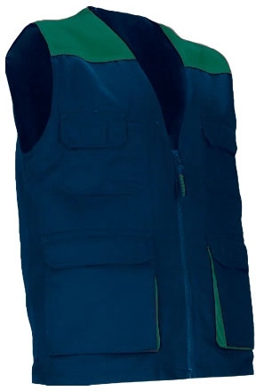 Immagine Gilet da lavoro leggero THUNDER Val | POL65%,COT35%| 200 g/m2 personalizzato con stampa o ricamo