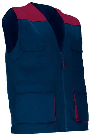 Immagine Gilet da lavoro leggero THUNDER Val | POL65%,COT35%| 200 g/m2 personalizzato con stampa o ricamo