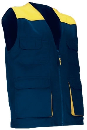 Immagine Gilet da lavoro leggero THUNDER Val | POL65%,COT35%| 200 g/m2 personalizzato con stampa o ricamo