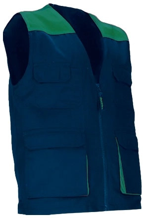 Immagine Gilet da lavoro leggero THUNDER Val | POL65%,COT35%| 200 g/m2 personalizzato con stampa o ricamo