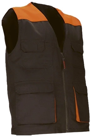 Immagine Gilet da lavoro leggero THUNDER Val | POL65%,COT35%| 200 g/m2 personalizzato con stampa o ricamo