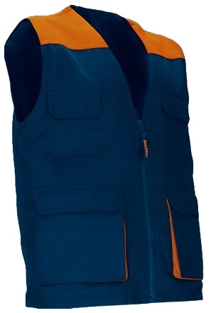 Immagine Gilet da lavoro leggero THUNDER Val | POL65%,COT35%| 200 g/m2 personalizzato con stampa o ricamo