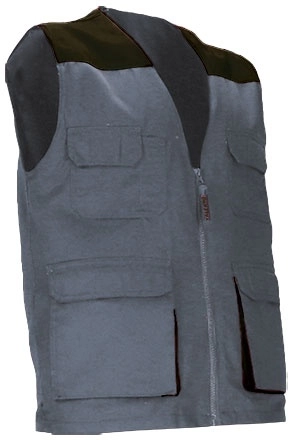 Immagine Gilet da lavoro leggero THUNDER Val | POL65%,COT35%| 200 g/m2 personalizzato con stampa o ricamo