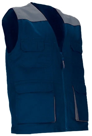Immagine Gilet da lavoro leggero THUNDER Val | POL65%,COT35%| 200 g/m2 personalizzato con stampa o ricamo