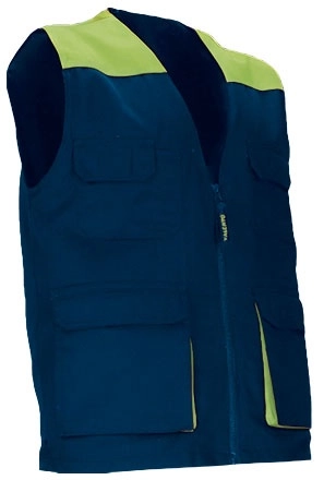 Immagine Gilet da lavoro leggero THUNDER Val | POL65%,COT35%| 200 g/m2 personalizzato con stampa o ricamo