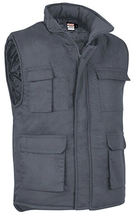 Immagine Gilet multitasche trapuntato PRINTER Val | POL100%| 250 g/m2 personalizzato con stampa o ricamo
