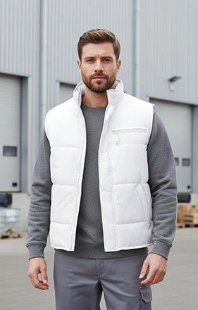 Immagine Gilet imbottito termico ARCTIC Val | POL100%| 140 g/m2 personalizzato con stampa o ricamo
