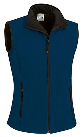Immagine Gilet softshell donna CANDICE Val | POL85%,POL10%,ELA5% | 350 g/m2 personalizzato con stampa o ricamo
