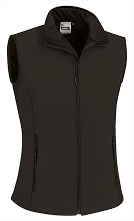 Immagine Gilet softshell donna CANDICE Val | POL85%,POL10%,ELA5% | 350 g/m2 personalizzato con stampa o ricamo