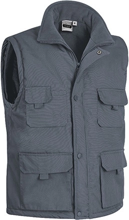 Immagine Gilet da lavoro multitasche TRUMAN Val | POL65%,COT35% | 280 g/m2 personalizzato con stampa o ricamo
