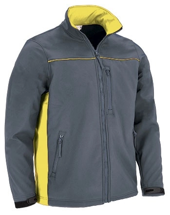 Immagine Giacca softshell THUNDER Val | POL85%,POL10%,ELA5%| 350 g/m2 personalizzato con stampa o ricamo