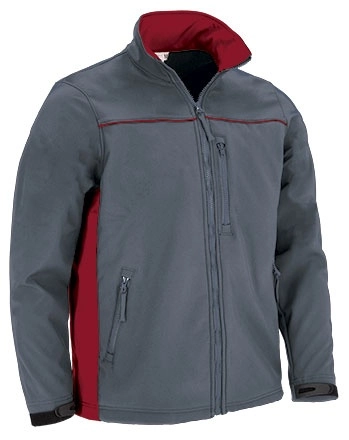 Immagine Giacca softshell THUNDER Val | POL85%,POL10%,ELA5%| 350 g/m2 personalizzato con stampa o ricamo