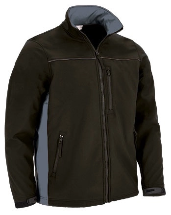 Immagine Giacca softshell THUNDER Val | POL85%,POL10%,ELA5%| 350 g/m2 personalizzato con stampa o ricamo
