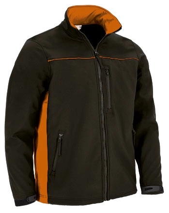 Immagine Giacca softshell THUNDER Val | POL85%,POL10%,ELA5%| 350 g/m2 personalizzato con stampa o ricamo