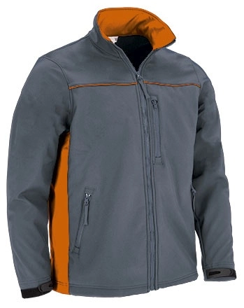 Immagine Giacca softshell THUNDER Val | POL85%,POL10%,ELA5%| 350 g/m2 personalizzato con stampa o ricamo