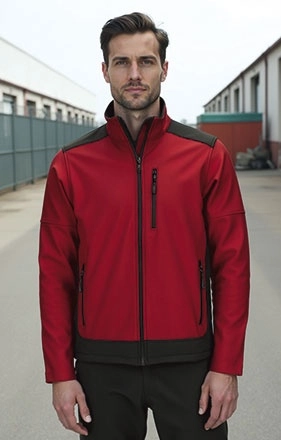 Immagine Giacca softshell SAPONI Val | POL85%,POL10%,ELA5%| 350 g/m2 personalizzato con stampa o ricamo