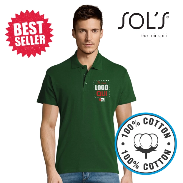 Immagine Polo da Lavoro | Fornitura Aziendale con Ricamo Logo