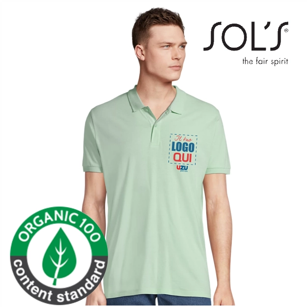 Immagine Polo cotone Organico Uomo PLANET