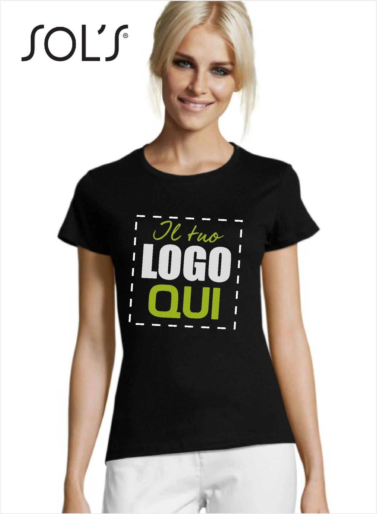 Immagine T-shirt donna: La T-Shirt 100% Cotone 150gr | Fornitura Aziendale Ideale per la Tua Divisa