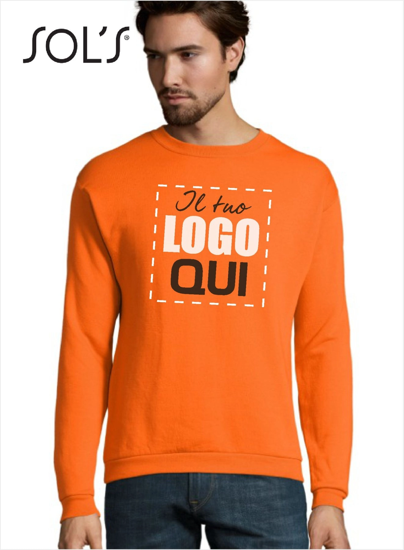 Immagine Felpa SPIDER Personalizzata con Logo | Forniture con Ricamo o Stampa