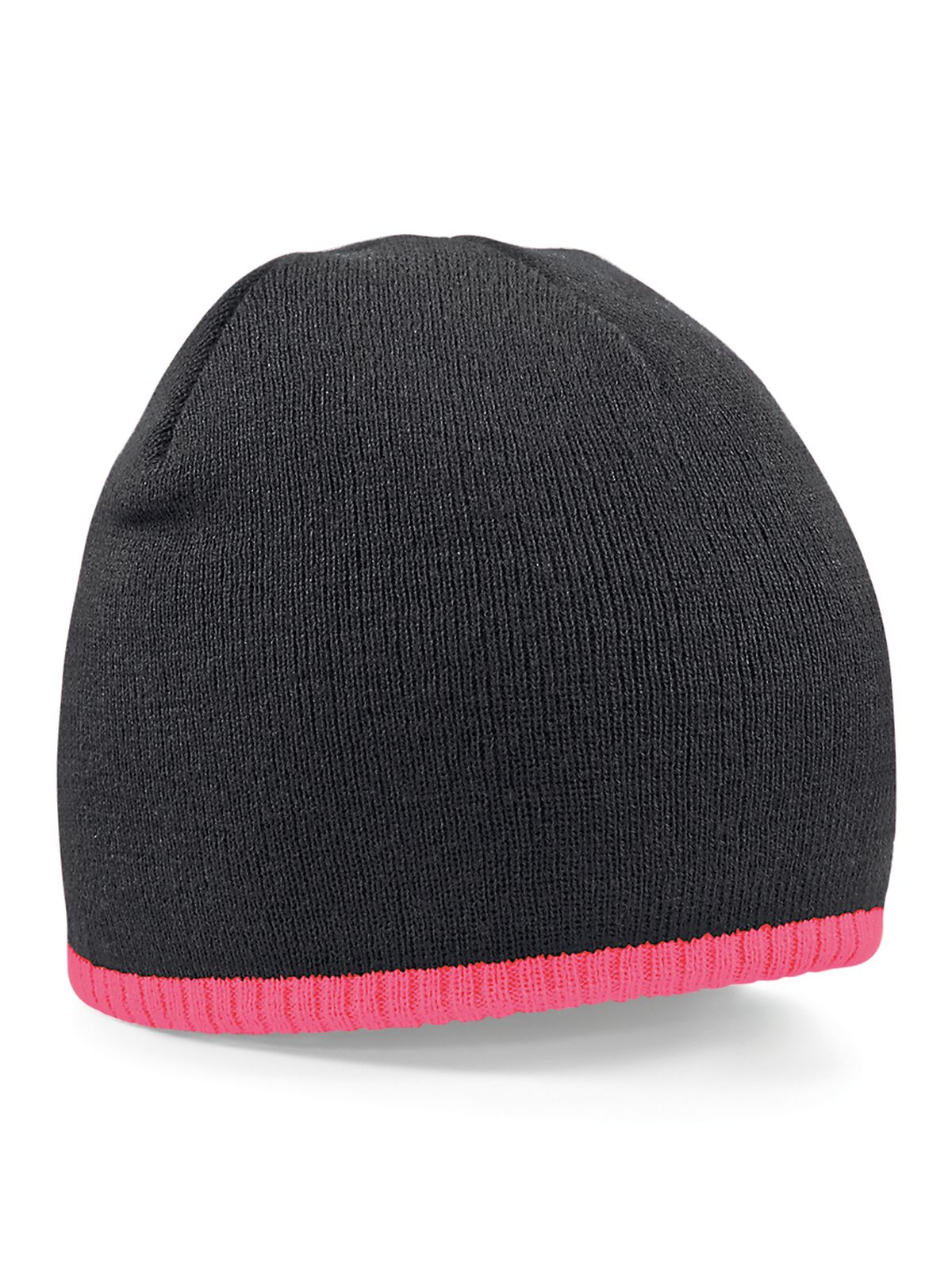 two-tone-pull-on-beanie-black-fluorescent-pink.webp