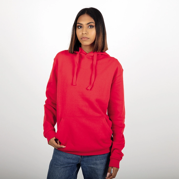 Immagine Falpa Cappuccio unisex HOODIE NAKOTA | 60% cot+ 40% pol | 280 gr personalizzata con stampa o ricamo