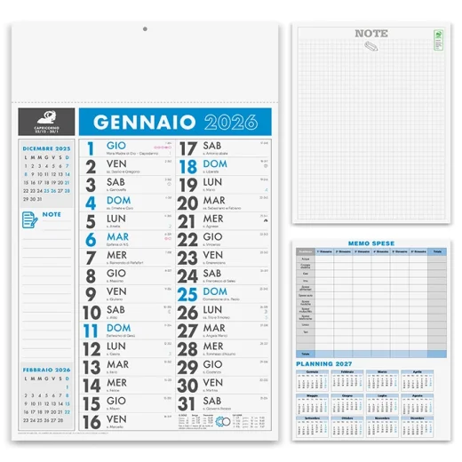 CALENDARIO NOTES