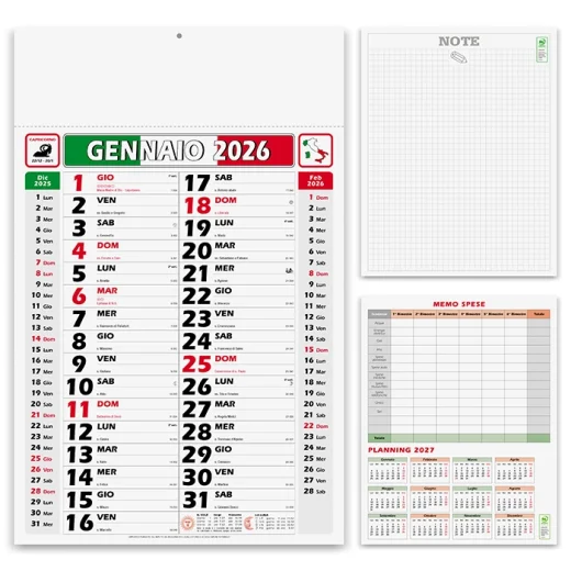 CALENDARIO ITALY