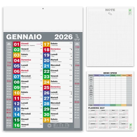 CALENDARIO BLOCK